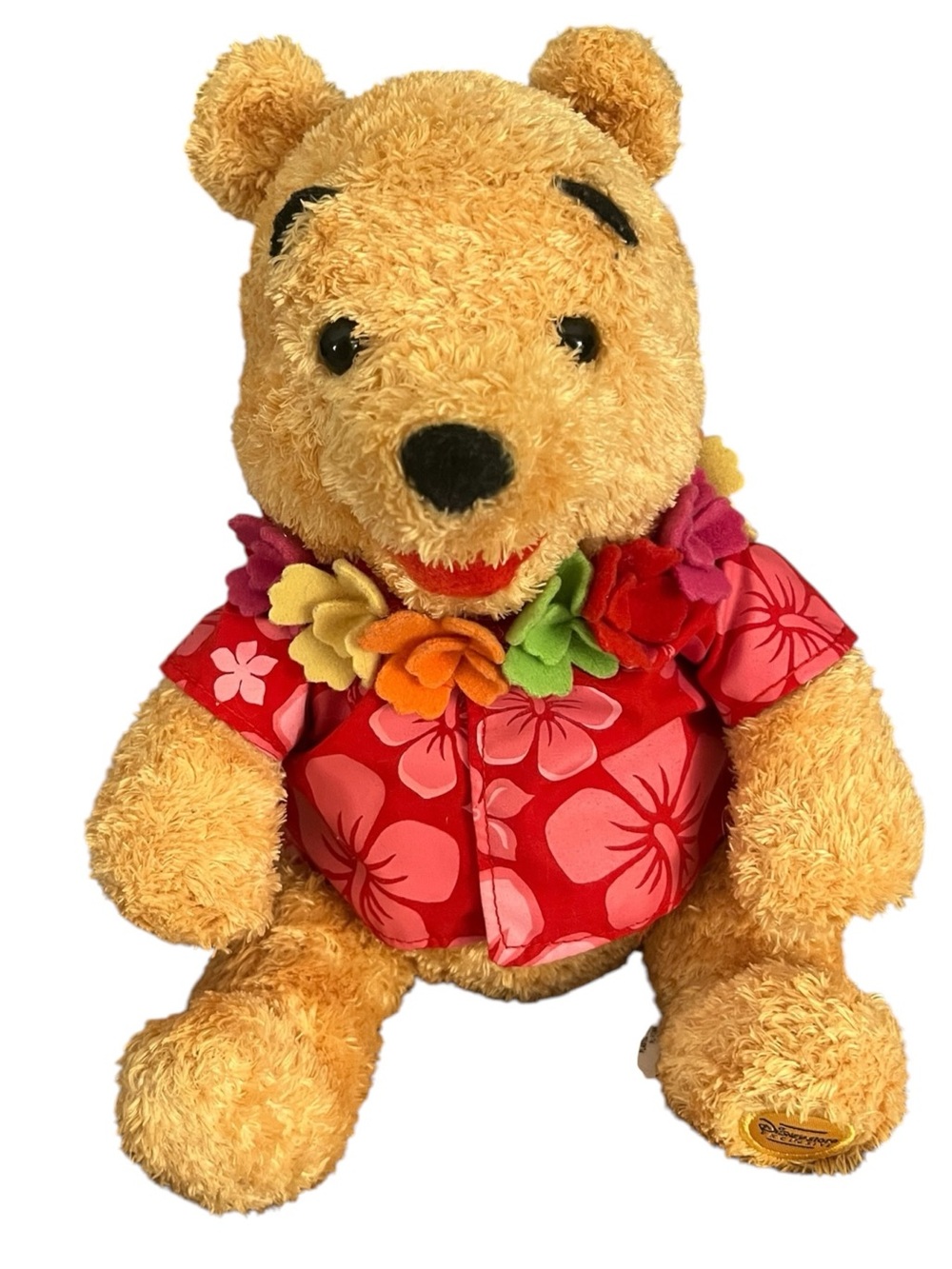 Pool Party Collectible Winnie the Pooh Plush Stuffed Toy Disney Store Exclusive